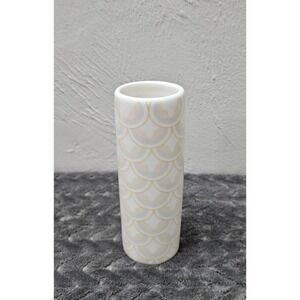 Blush Pink Tube Vase Excellent Condition No Cracks Or Crazing‎ Coton Colors